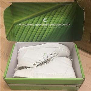 Cariuma white high top sneakers